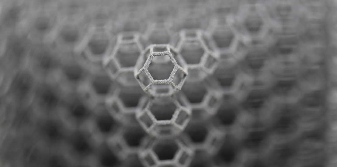 Photography of a 3D-printed metamaterial