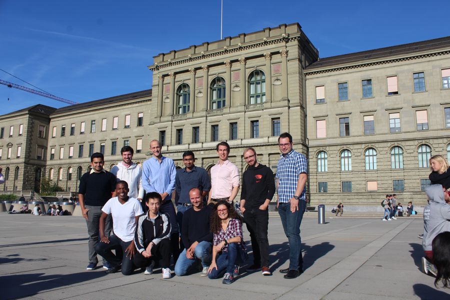 On a city tour of Zurich (September 2017)